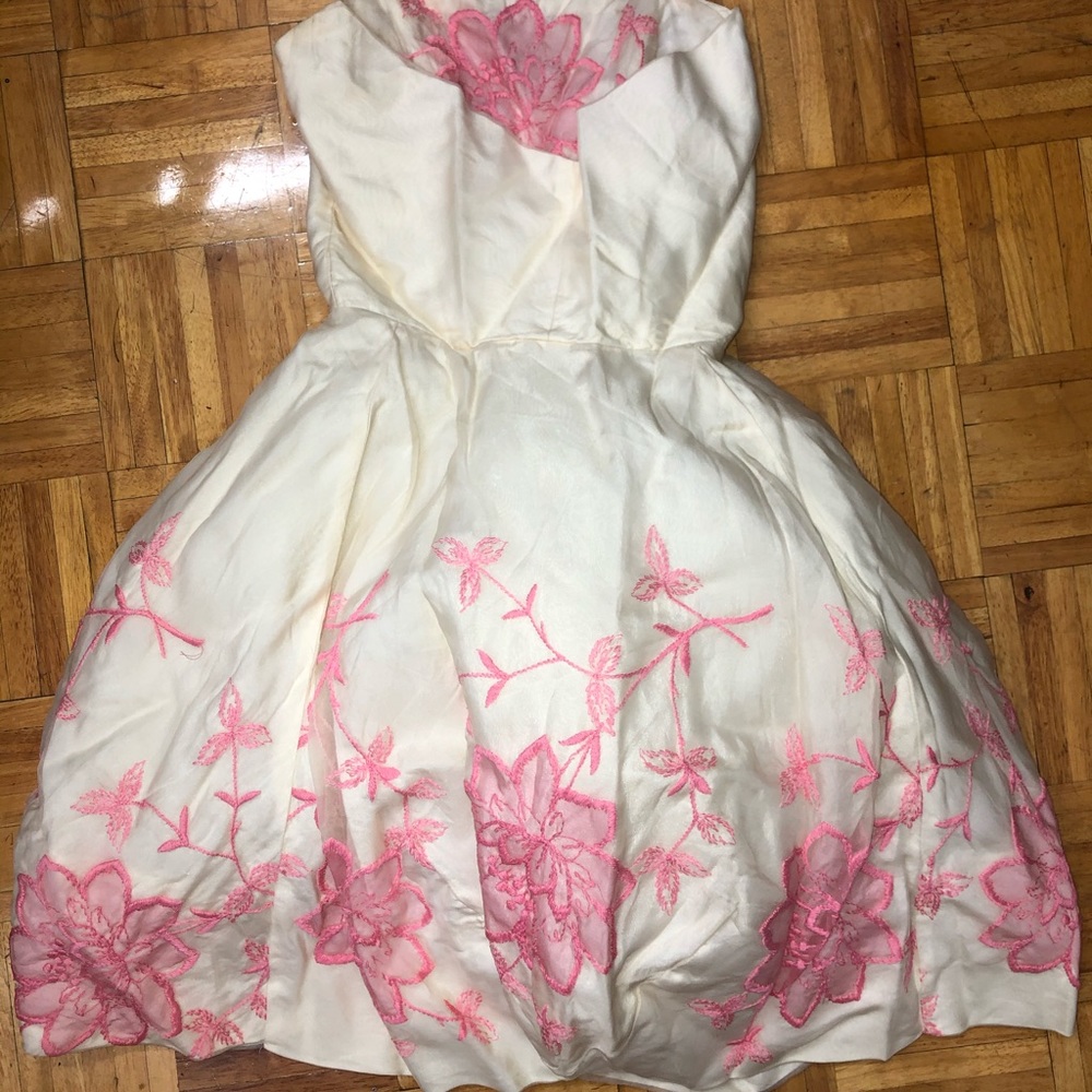Vintage embroidered dress